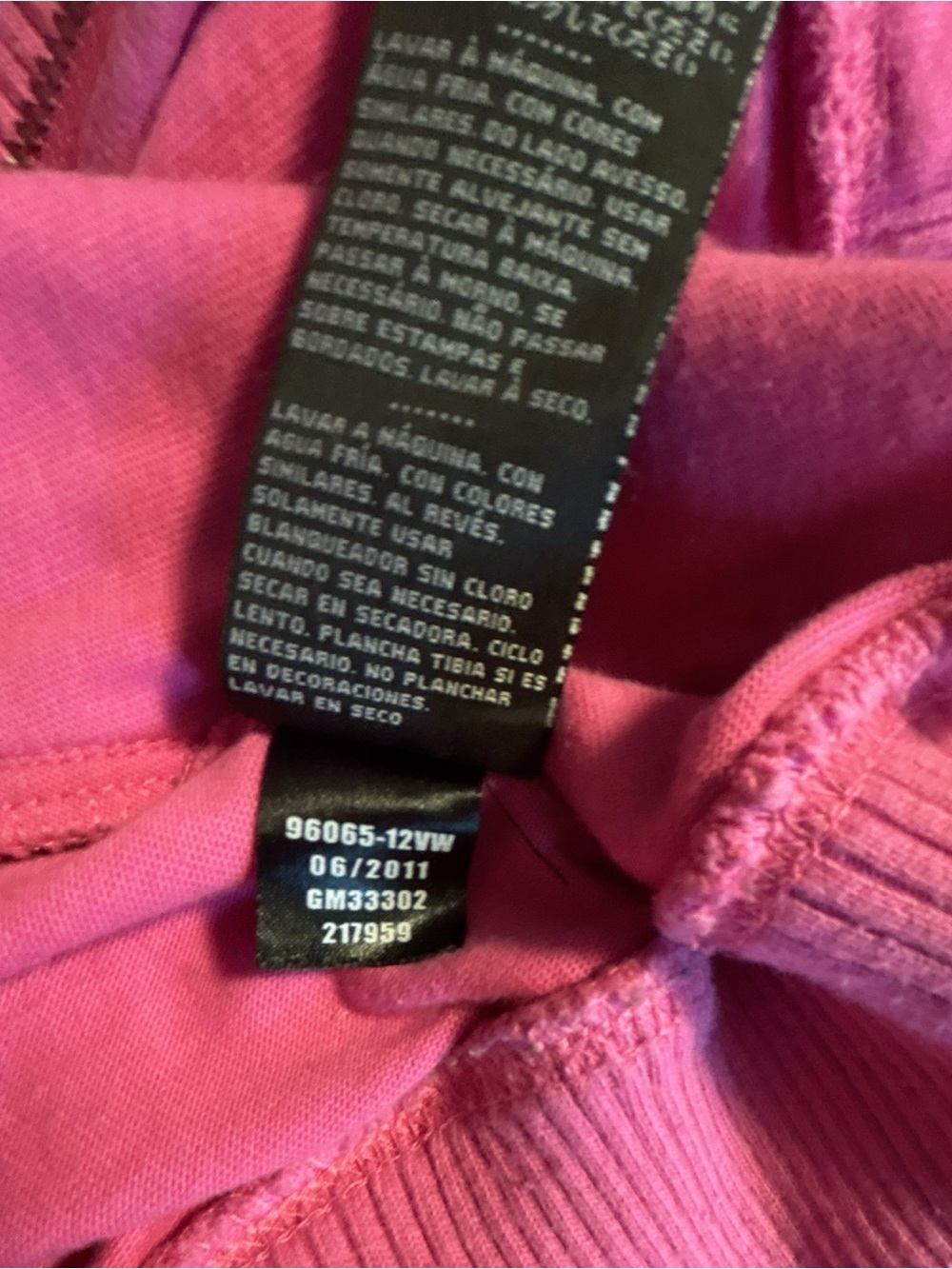 Harley-Davidson Zip-Up Hoodie Black Pink Bikercore Biker Embroidered Size XL - Picture 8 of 10